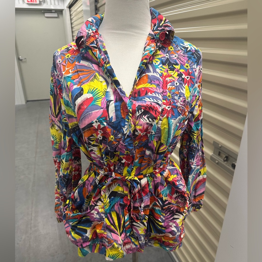 Missoni Sport Tropical Button Down Shirt